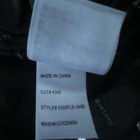 NWT✨ Articles of Society 🖤 Black 🫶🏾 Ankle Skinny Jeans - Picture 5 of 10